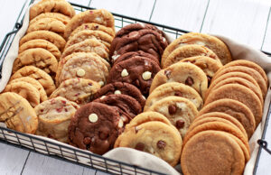 basket of all wooden spoon cookie dough flavors